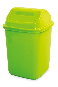 KO na odpadky s vklopnm vkem cca 5 L, zelen 