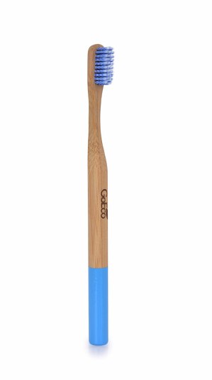 Zubn kartek GoEco? BAMBOO, z bambusu s velmi mkkmi ttinkami modr - zobrazit detaily