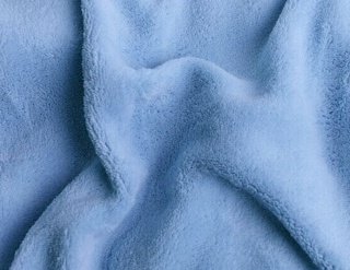 Prostradlo Mikroflanel 90x200 cm modr